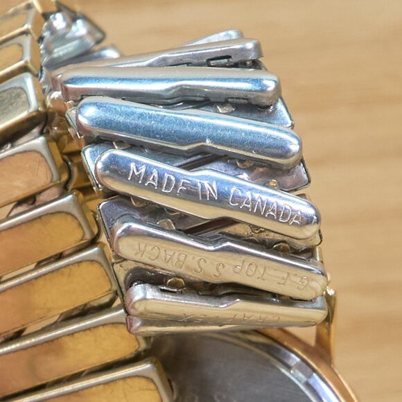 Vintage 60s ELGIN Manual Wind Watch, Gold Tone, Working - Picture 11 of 12